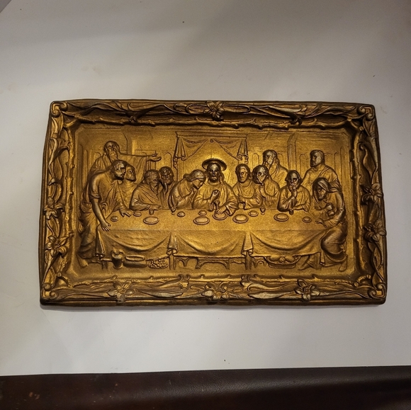 The Last Supper Chalkware - Picture 1 of 7